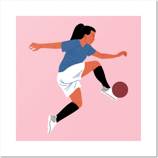 women football world cup Wall Art by khider